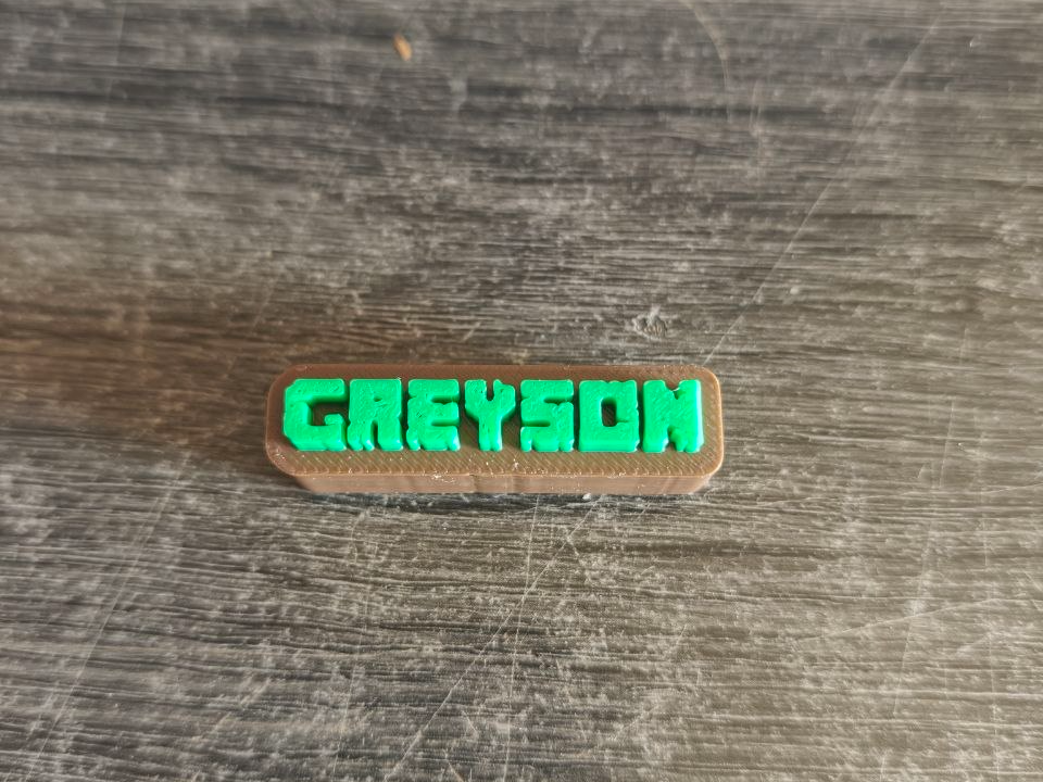 Greyson Minecraft custom pencil