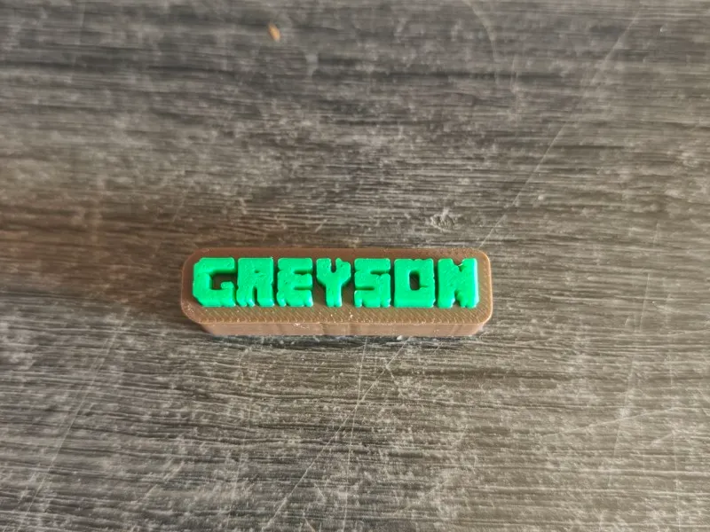 Greyson Minecraft custom pencil