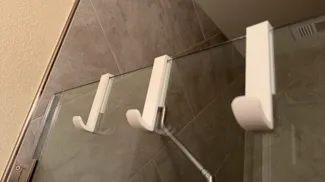 Shower Hook for 10mm glass