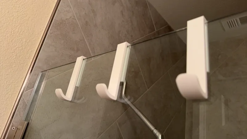 Shower Hook for 10mm glass