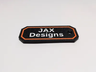 Customizable Multi-Color Bottom inlay keychain