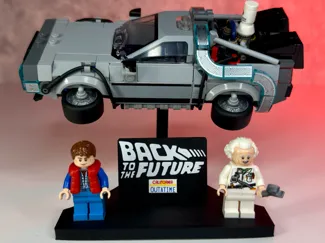 Stand for LEGOs Speed Champions 77256