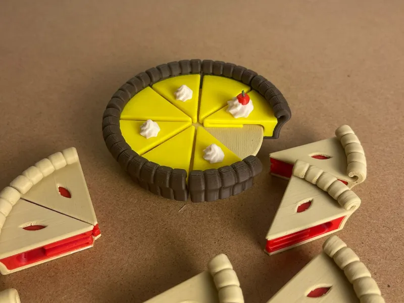 Pince à Sachet en Forme de Tarte & Gâteau – Clip 