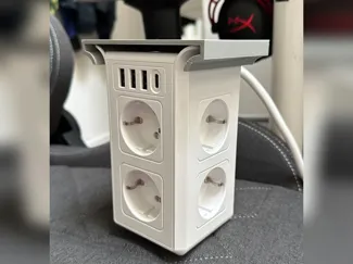 Under Desk Power Strip Holder