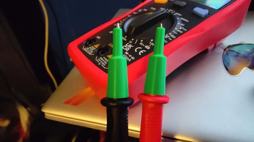 Multimeter probe caps (Uni-T) by Develin MakerWorld: Download Free 3D ...