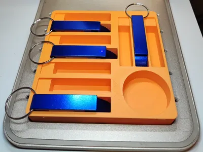 XTOOL F1 F2 Keychain Bottle Opener Jig (58x11)