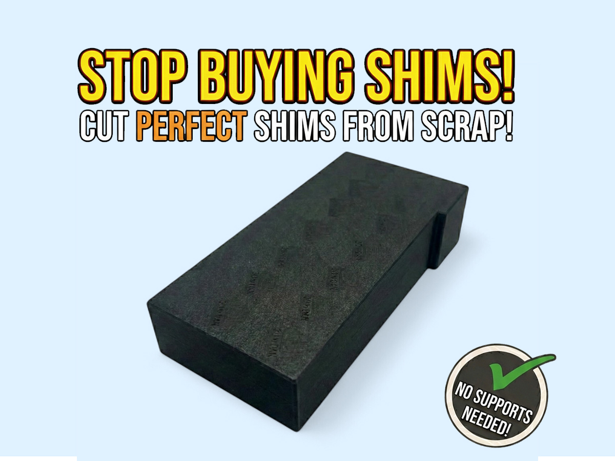 Scrap-to-Shim Converter Jig
