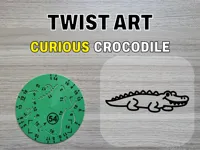 Twist Art 54 Crocodile