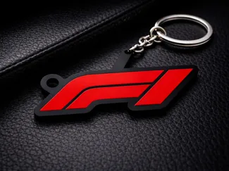 F1 Logo Keychain - 3D Printable