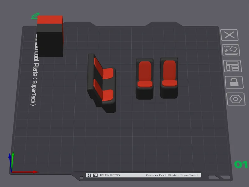 Rubicon Seats (requires AMS)