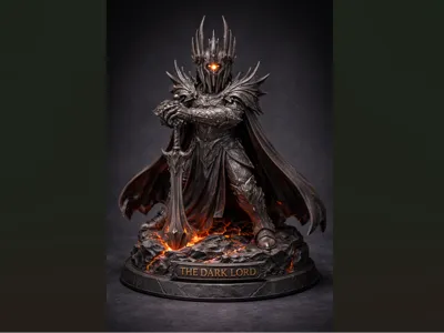 The Dark Lord statue