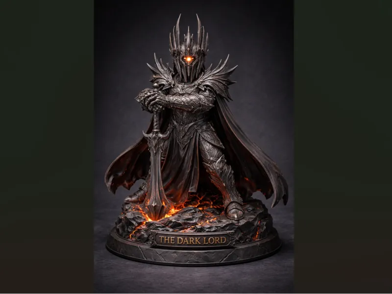 The Dark Lord statue