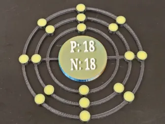 Argon Bohr Model