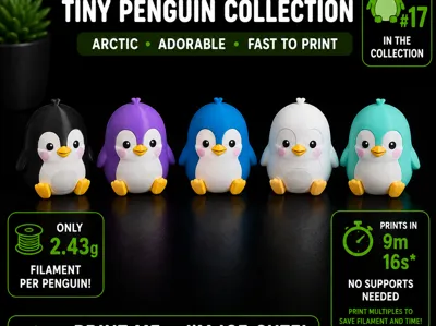 Tiny Penguin – Arctic Adorable in Under 10 Minutes