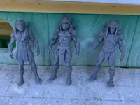 Figurines chasseurs façon Predator — photo 2