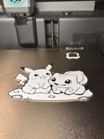 Pikachu/Bulbasaur - 0.2mm layer, 2 walls, 15% infill