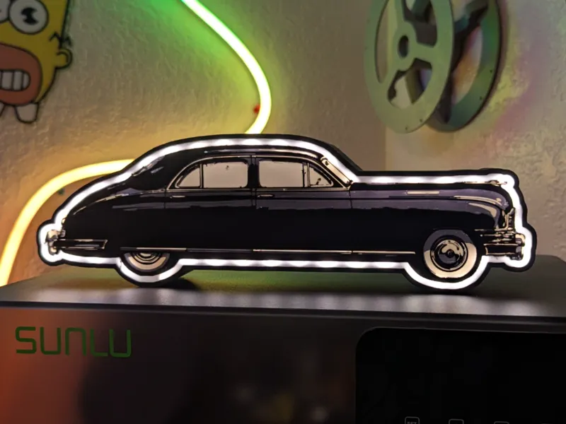 1948 Packard Super Eight Touring Lightbox
