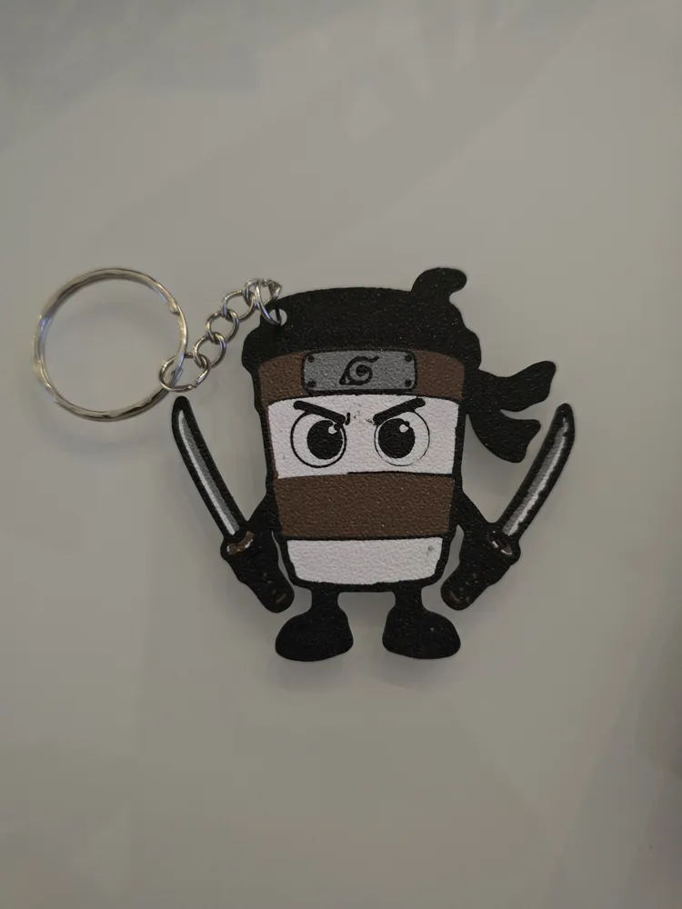 Brainrot Keychain, Assassin Cappuccino Art by FRANKIE 3D PRINT ...
