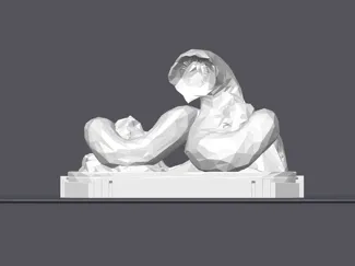 Sandworm Statue