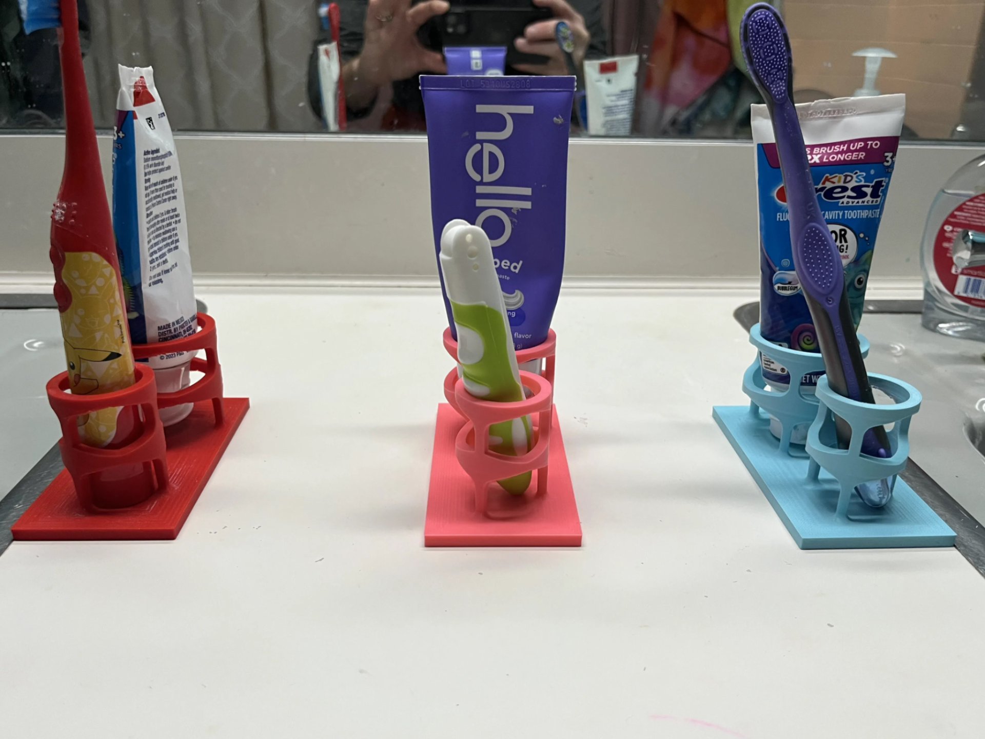 Toothbrush and Toothpaste Stand - 3D printed Other House Models, in stock in India