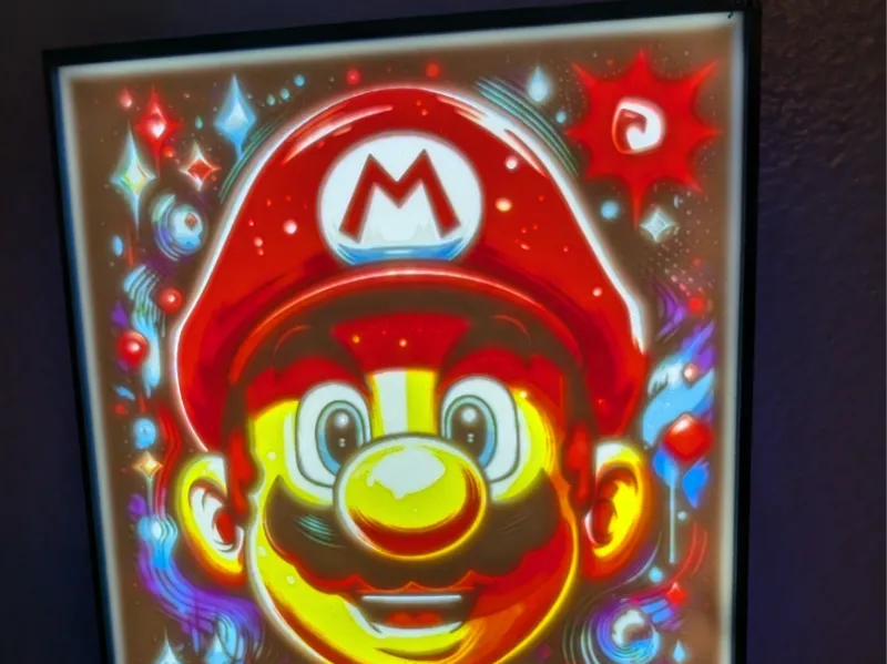 MarioHD Lithophane lightbox