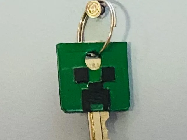 key cover Minecraft creeper