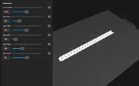 Parametric Track for T-34 Tank
