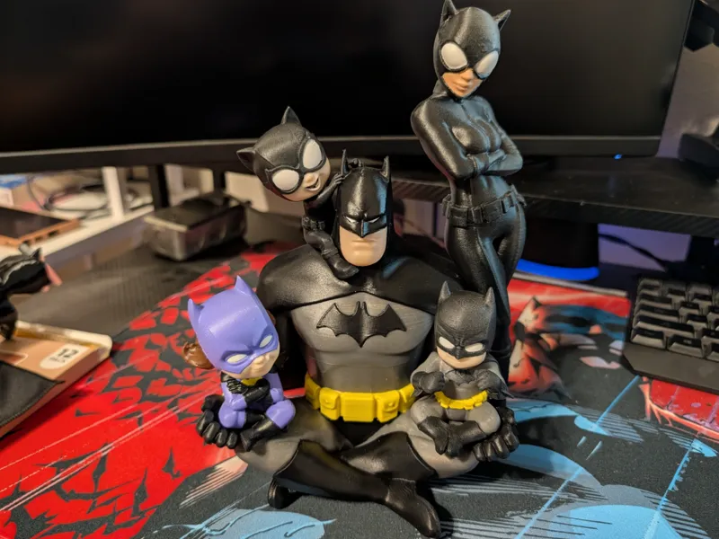 Pixar Batman and Family