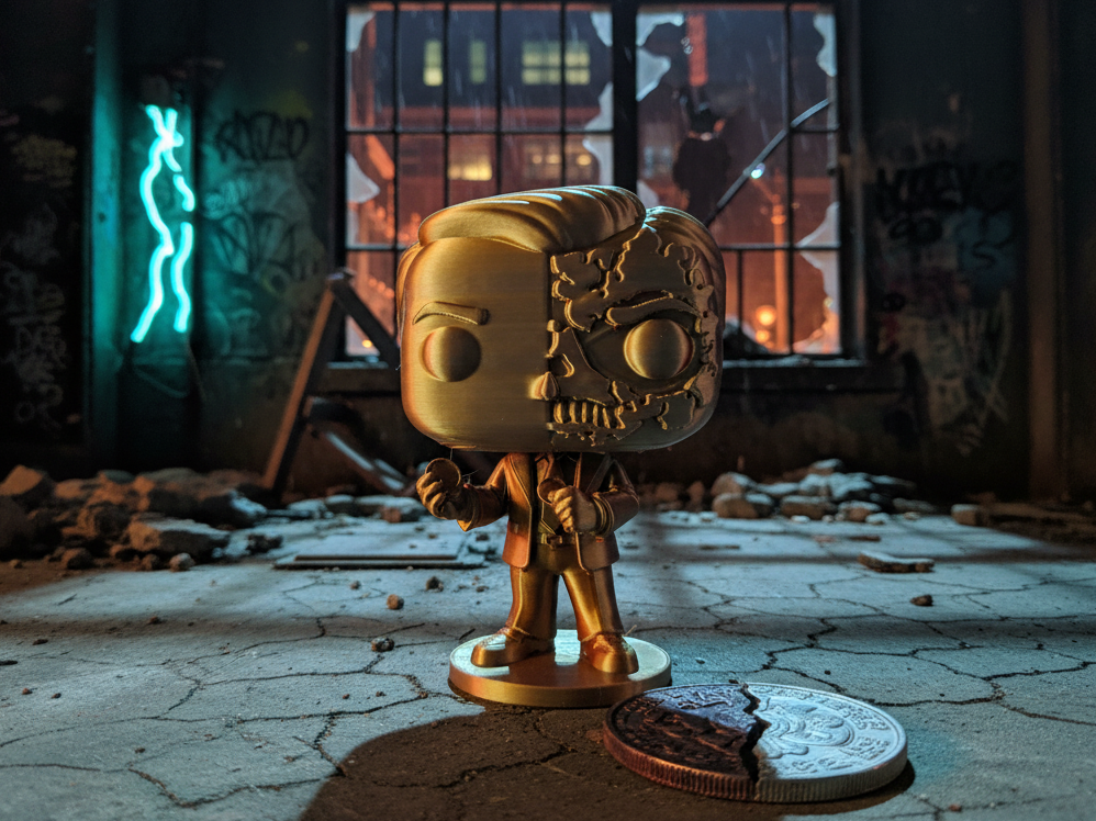 Two Face - Batman - Chibi