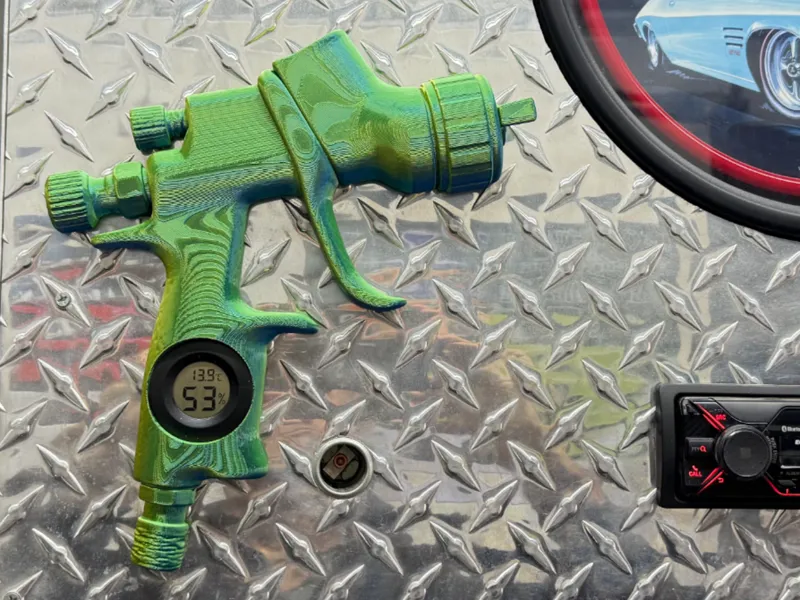 Spray Gun Digital Thermometer Hygrometer Holder