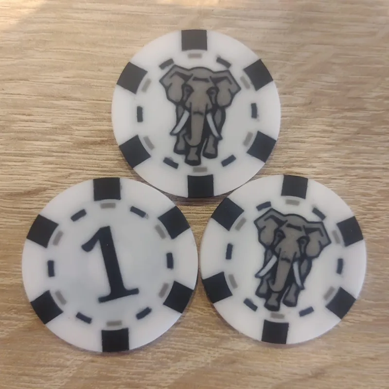 Jeton Carlsberg Elephant No. 1