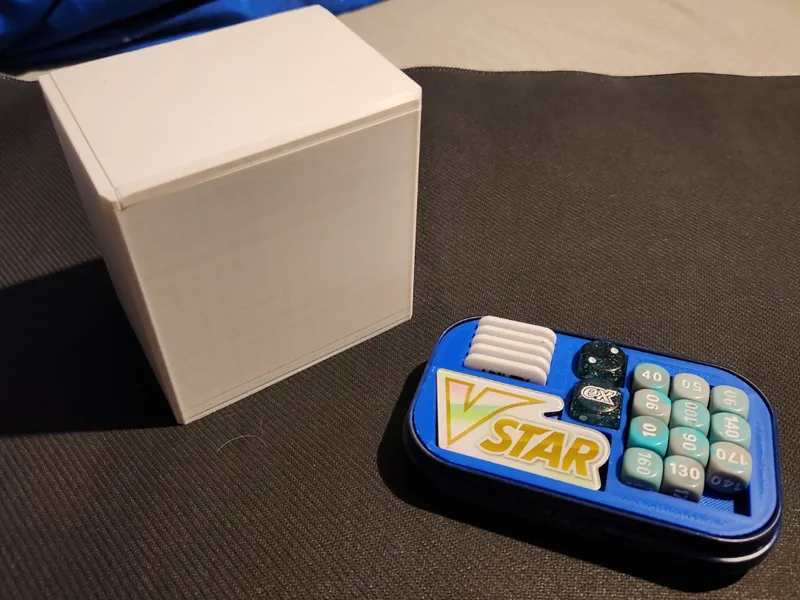 Double Deck Box with Sliding Magnetic Lid