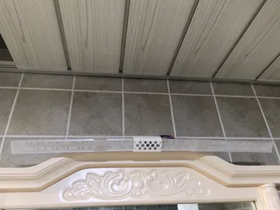 A simple vanity light.
