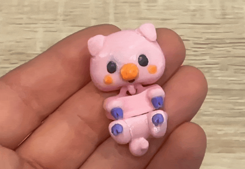 Little flexible pig