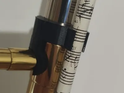 Trombone Pencil Holder