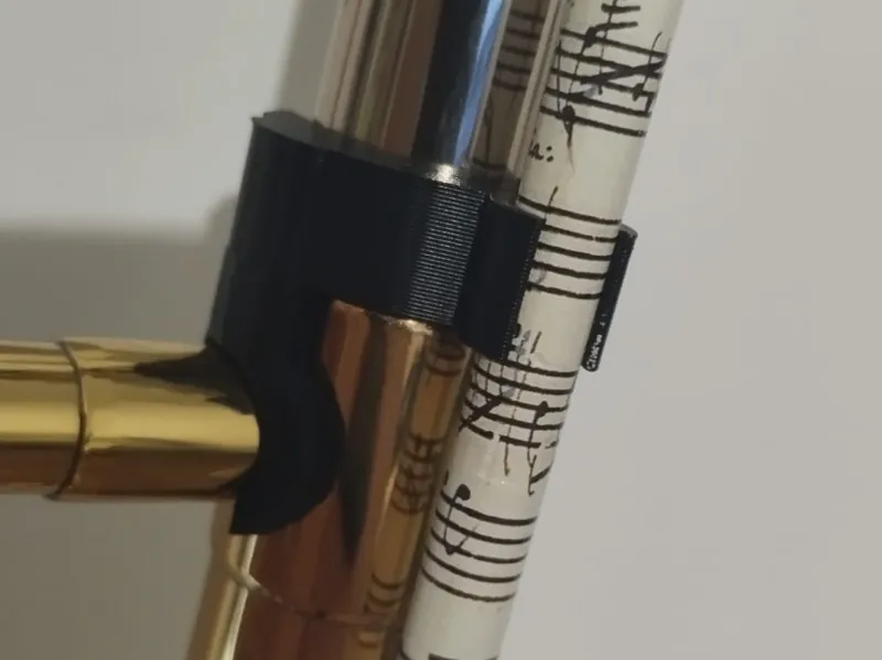 Trombone Pencil Holder