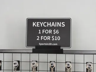 Keychain Sign for Gridwall (Vendor Fair)