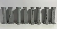 Set de colonnes - décor de jeu de rôle pour donjons — photo 4