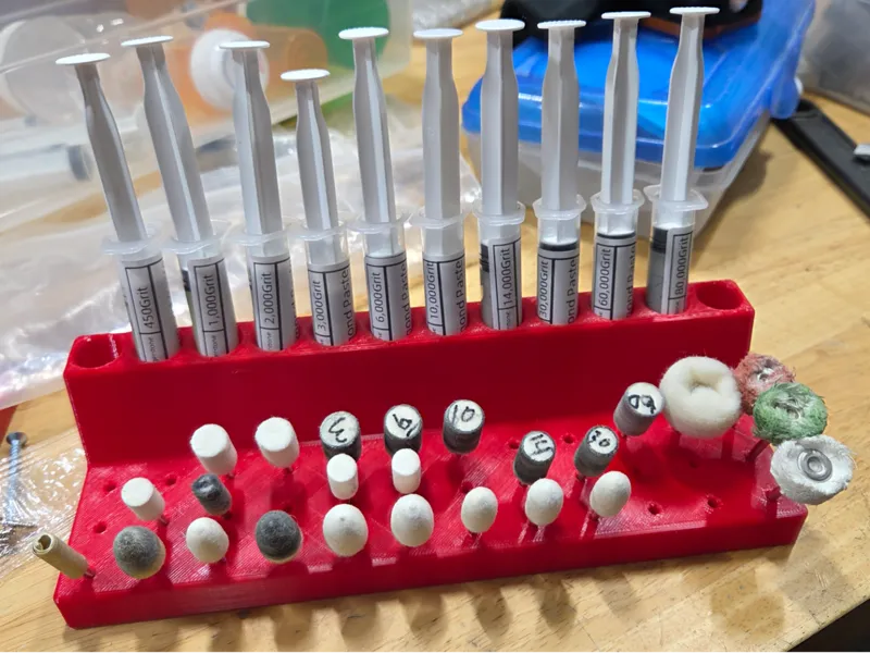 Polishing Compounds and Tool Organizer, parametric
