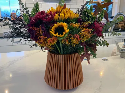 Wide Flower Vase / Pot