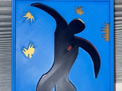 Shadow box - Lcarus by Henri Matisse 