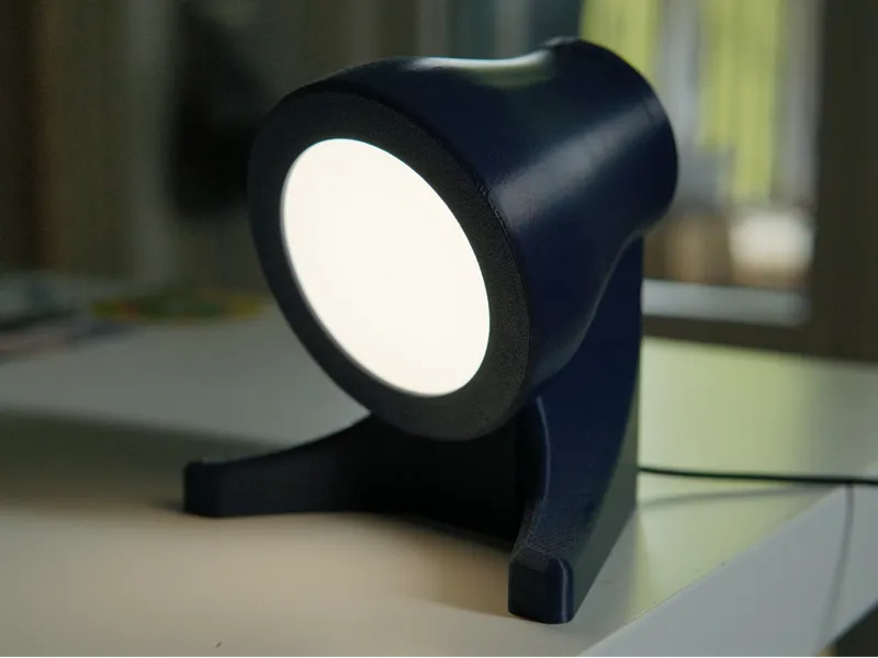 Sitting Lamp – 3D Printable LED Lamp