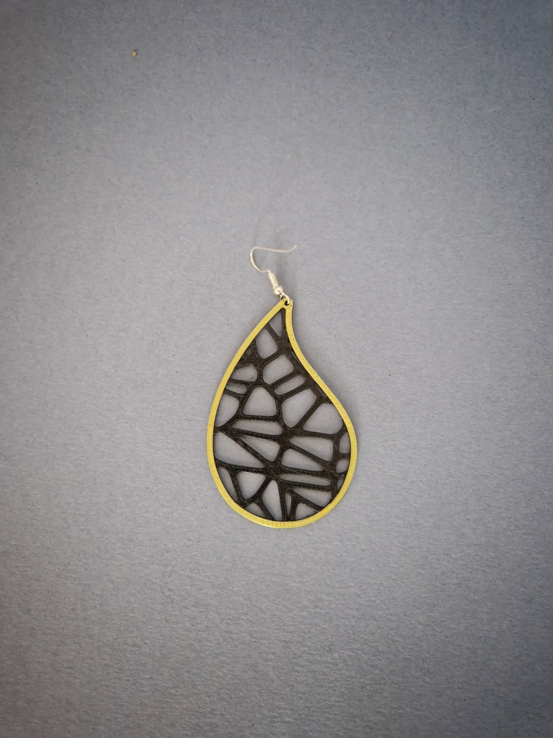 Voronoi #4 - Earrings view 3