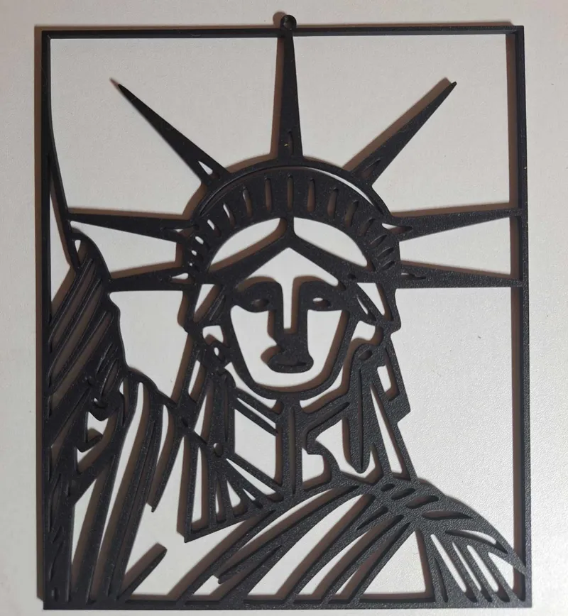 cadre statue de la liberté