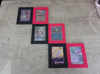 Modular Wall-Mounted Display for Trading Cards