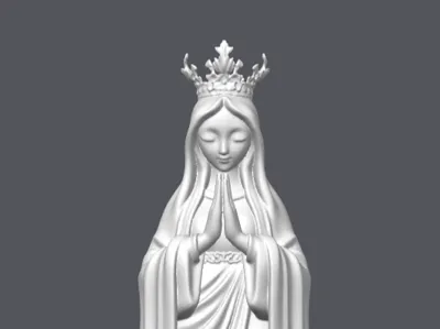Praying Virgin Mary