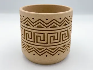 #5 Oriental planter with twist-lock drip tray
