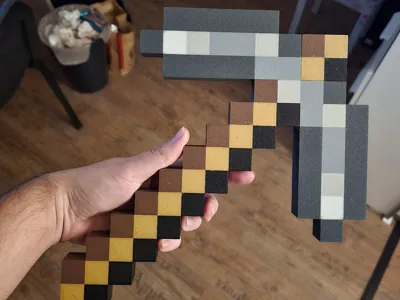 Minecraft Pickaxe (iron/stone)