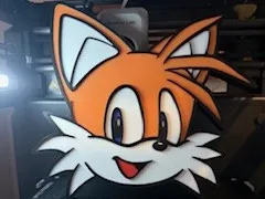 Tails Wall Art (NO AMS-Multipart)