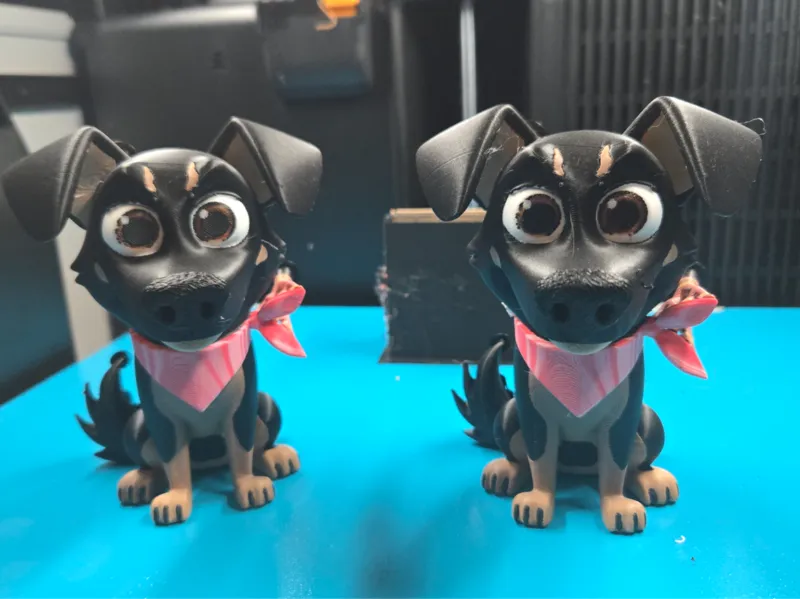 Pixar Inspired German Shepard Dog Figurine Athena